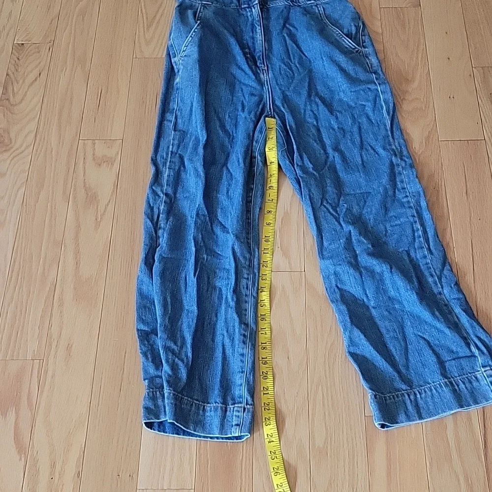 Free People Unchained Melody denim jumpsu…